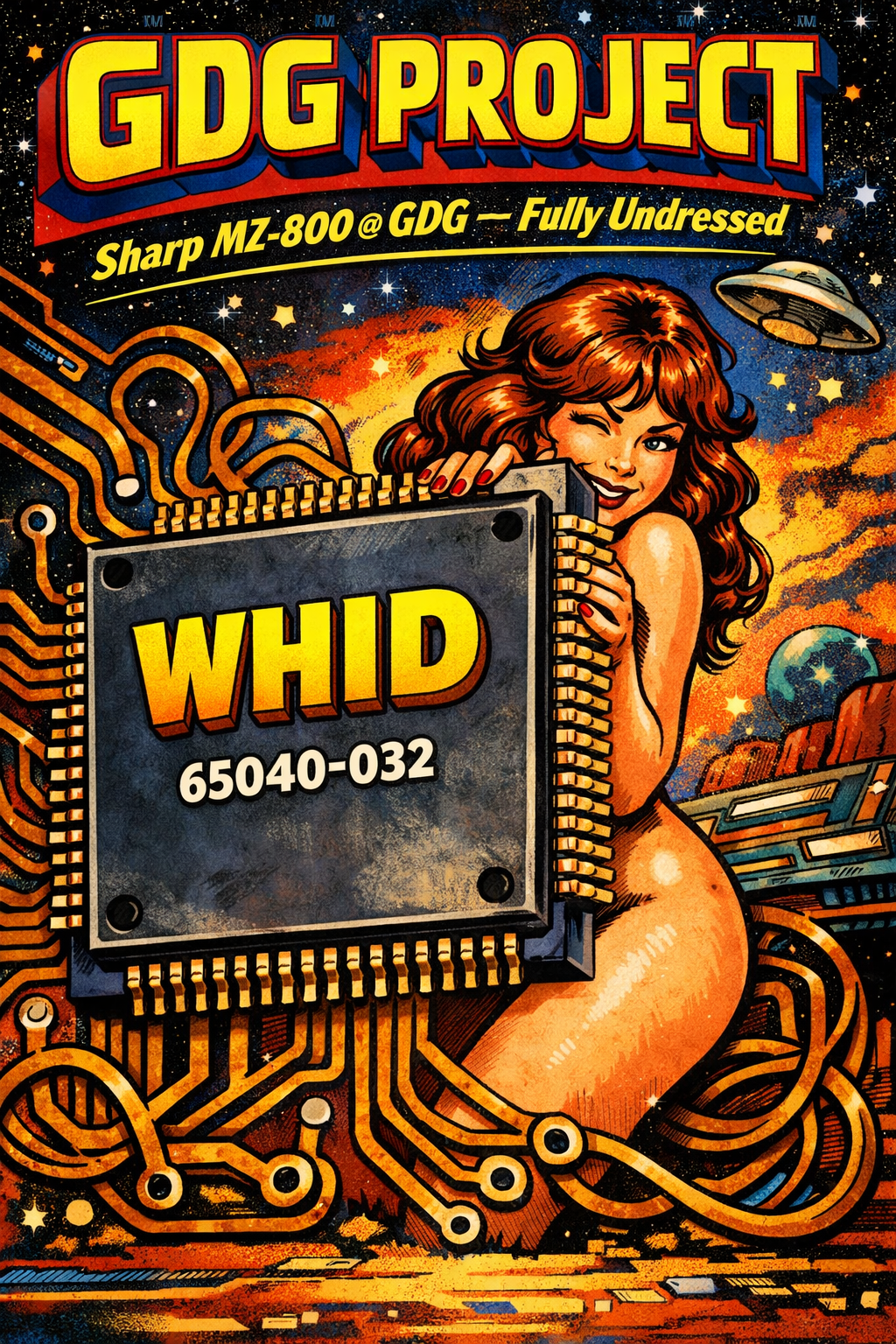 GDG Project - Sharp MZ-800 @ GDG - Fully Undressed